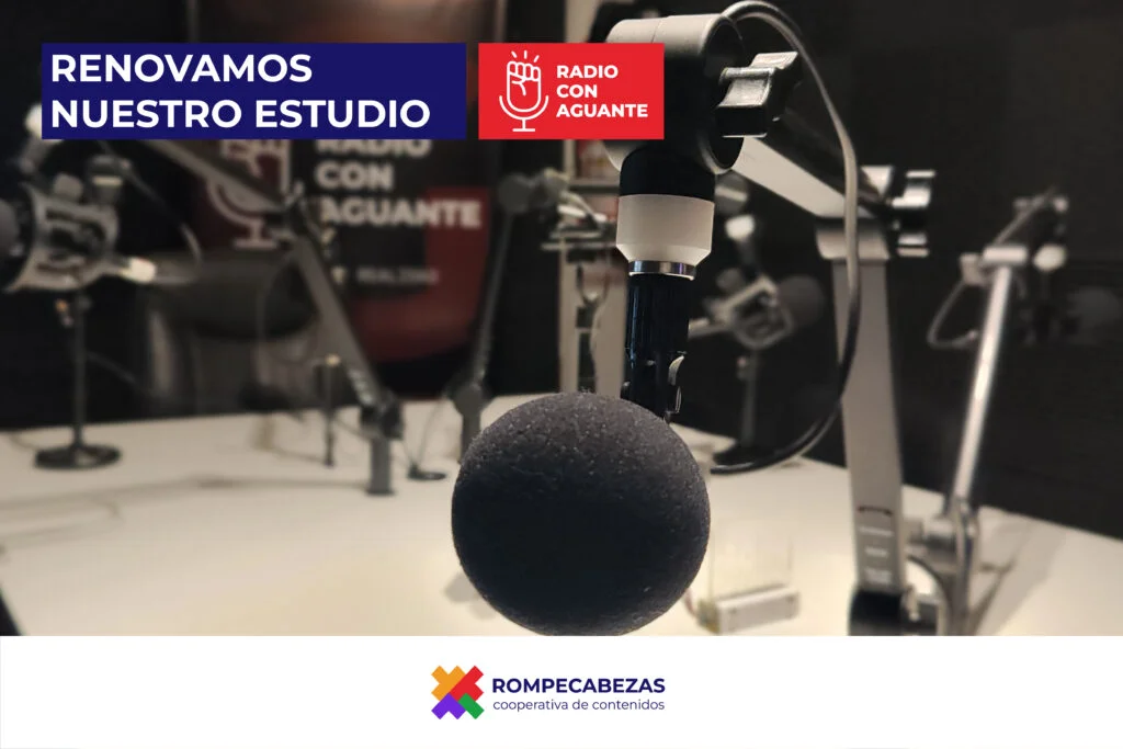 Renovamos el estudio de Radio Con Aguante